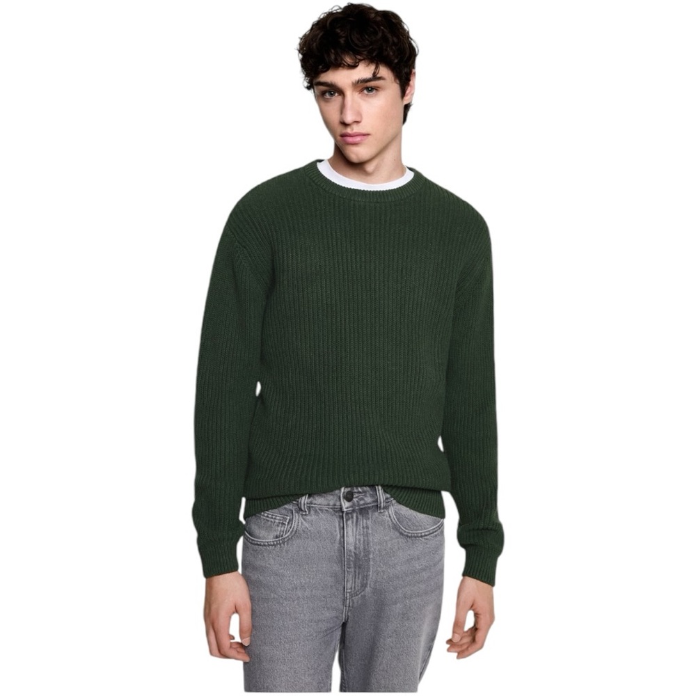 Green Zara Knitted Sweater (M)